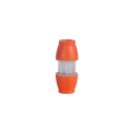 Compression fittings coupler , straight buried fittings end stop microfit connector for hdpe pipes